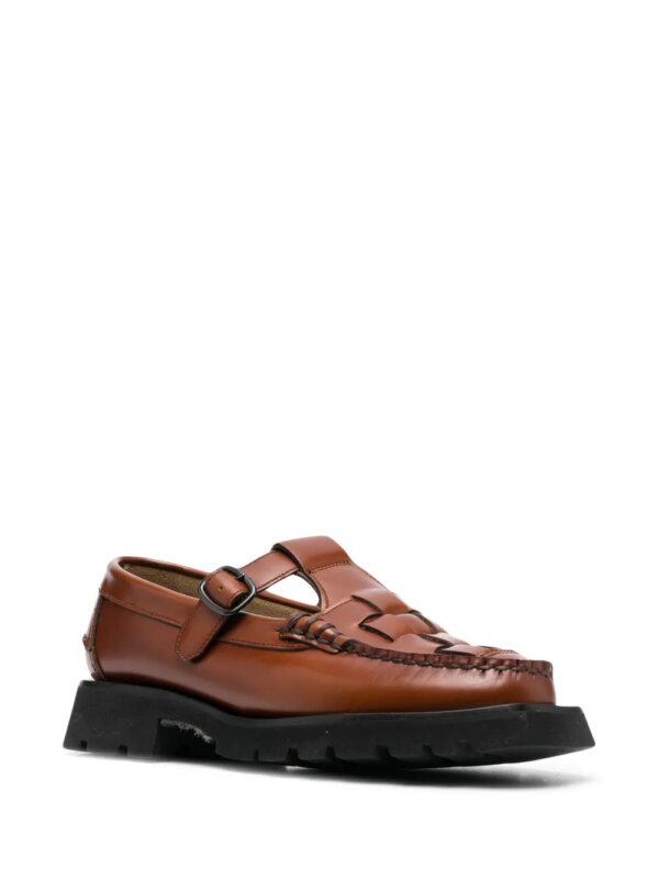 Hereu Soller Sport loafers met vierkante neus - Bruin