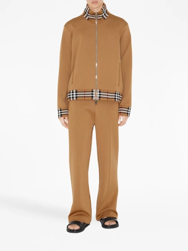 Burberry Geruite joggingbroek - Beige