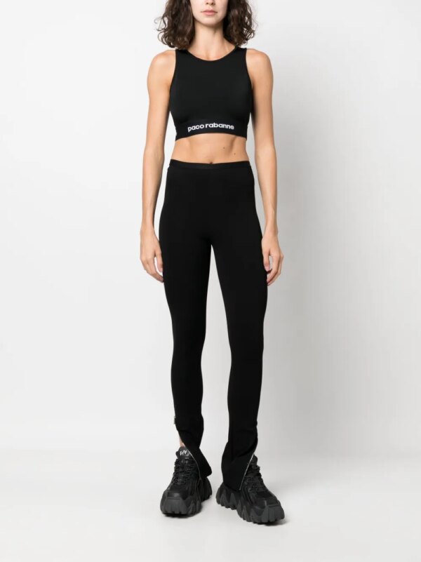 Rabanne Sport-bh - Zwart