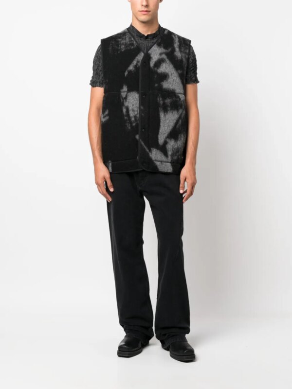 Y-3 Trui met print - Zwart