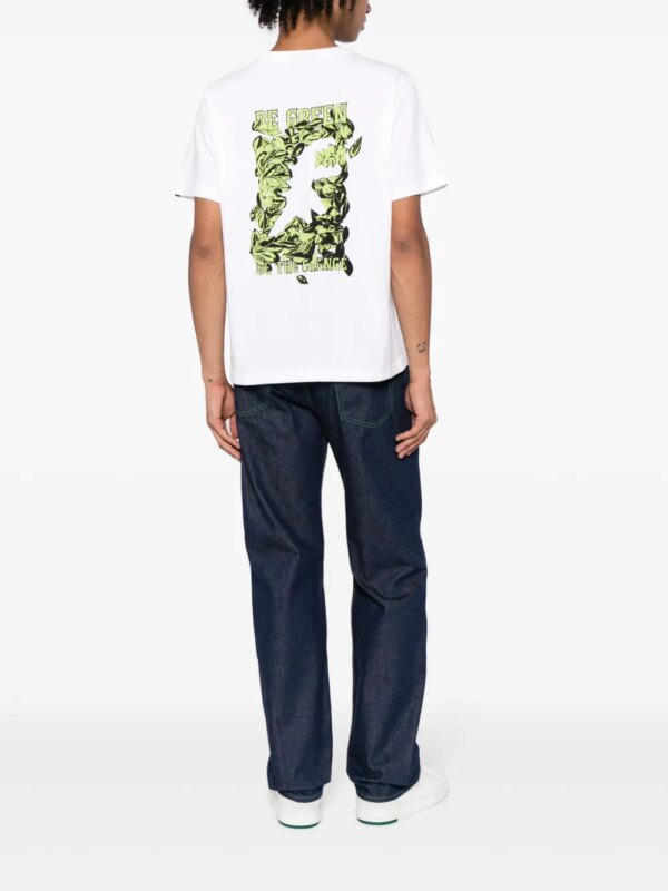 SPORT b. by agnès b. T-shirt met logoprint - Wit