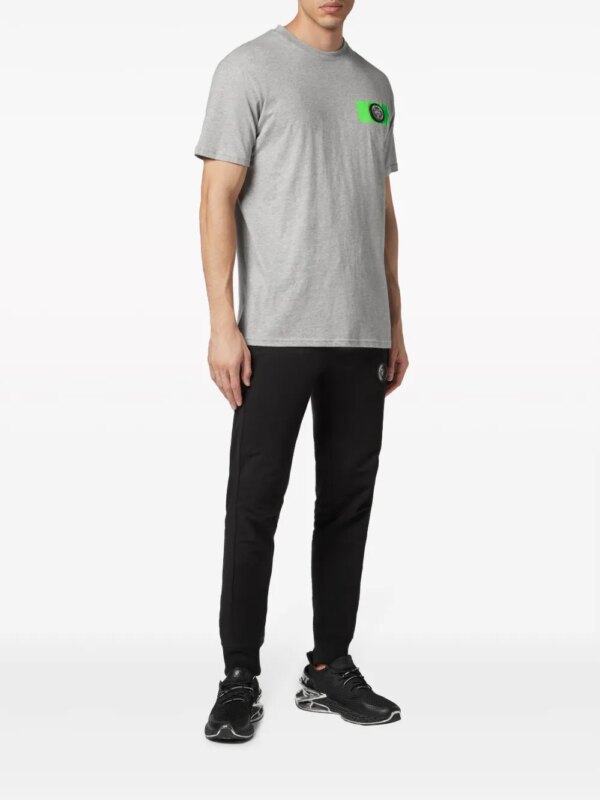 Plein Sport T-shirt met logoprint - Grijs