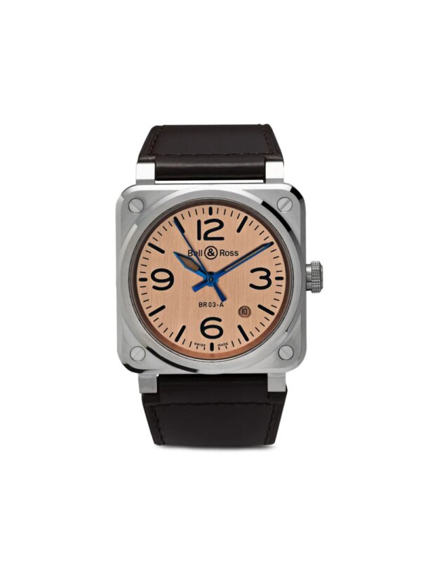 Bell & Ross montre BR 03 Copper 41 mm - Marron