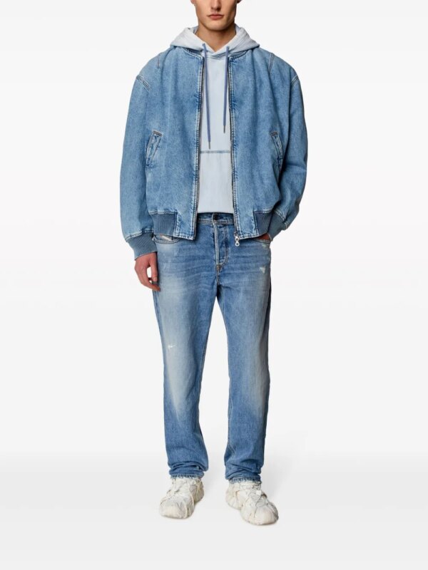 Diesel Jeans met toelopende pijpen - Blauw