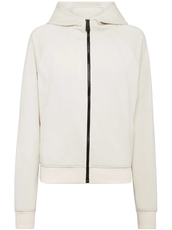 Plein Sport veste zippée à capuche - Tons neutres