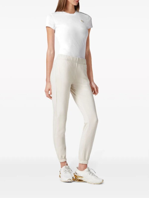 Plein Sport Trainingsbroek met logo-reliëf - Beige