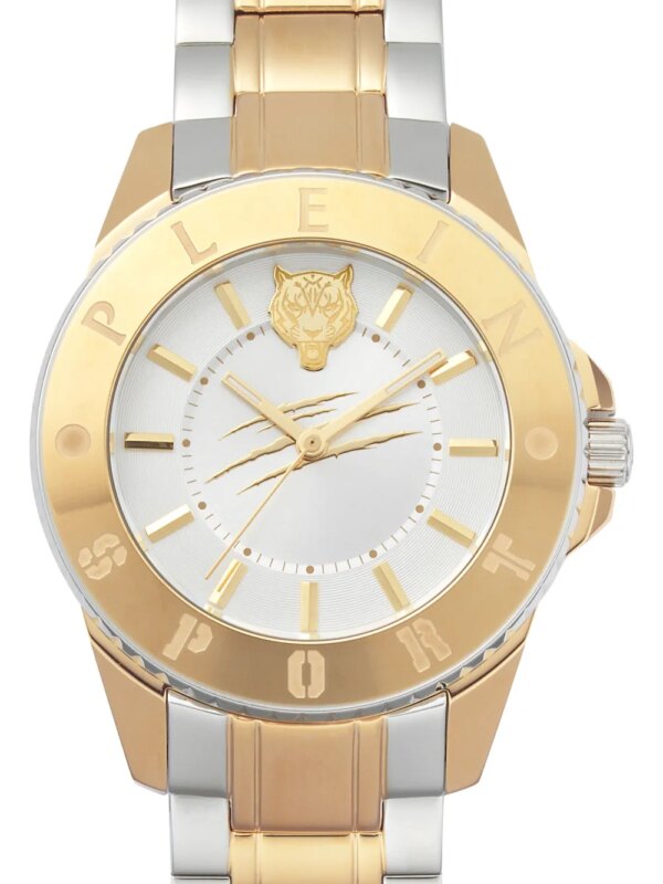 Plein Sport 40 mm Glam horloge - Zilver