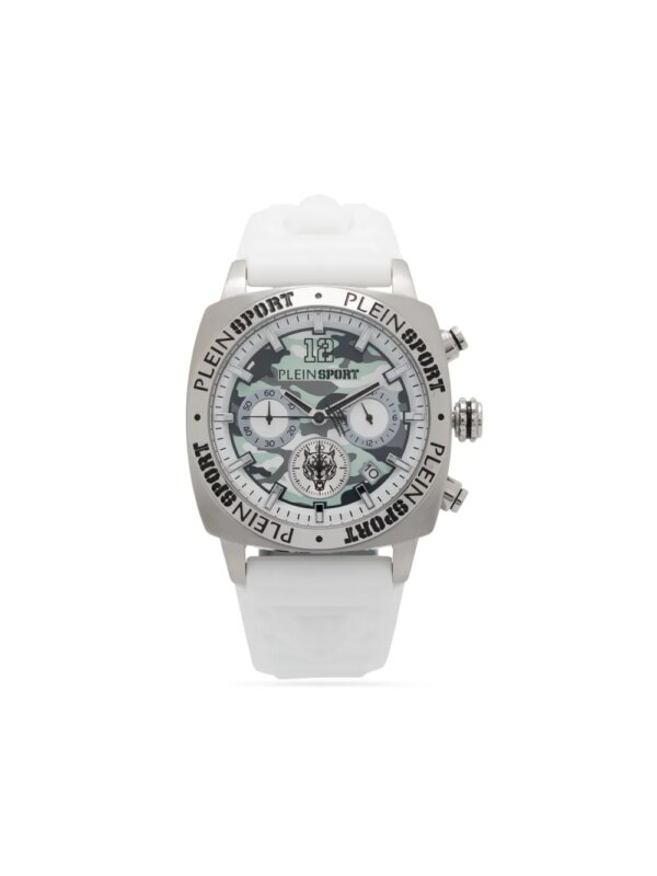 Plein Sport montre Wildcat Chrono 40 mm - Blanc