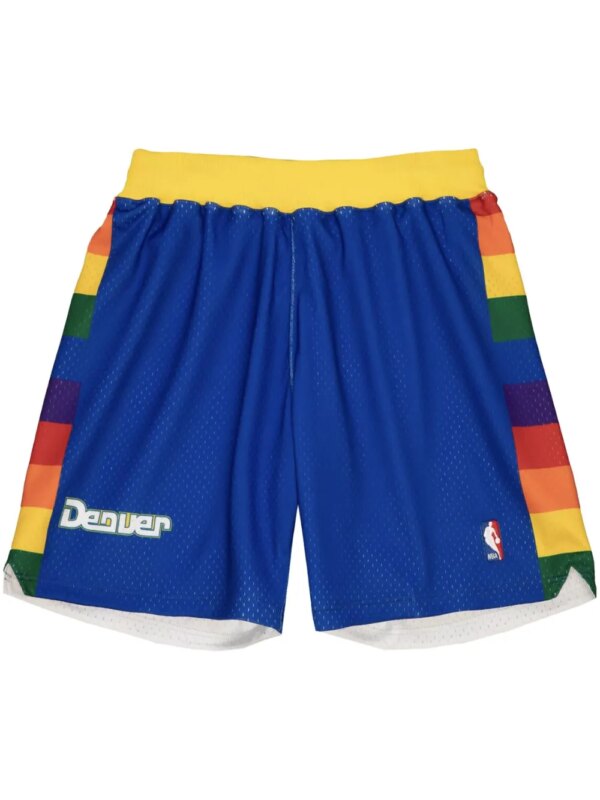 Mitchell & Ness short 'NBA Denver Nuggets 91' - Bleu