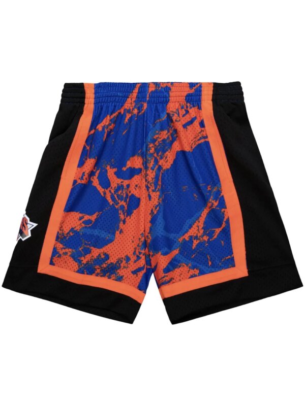 Mitchell & Ness short Team Marble 'NY Knicks 1996' - Bleu