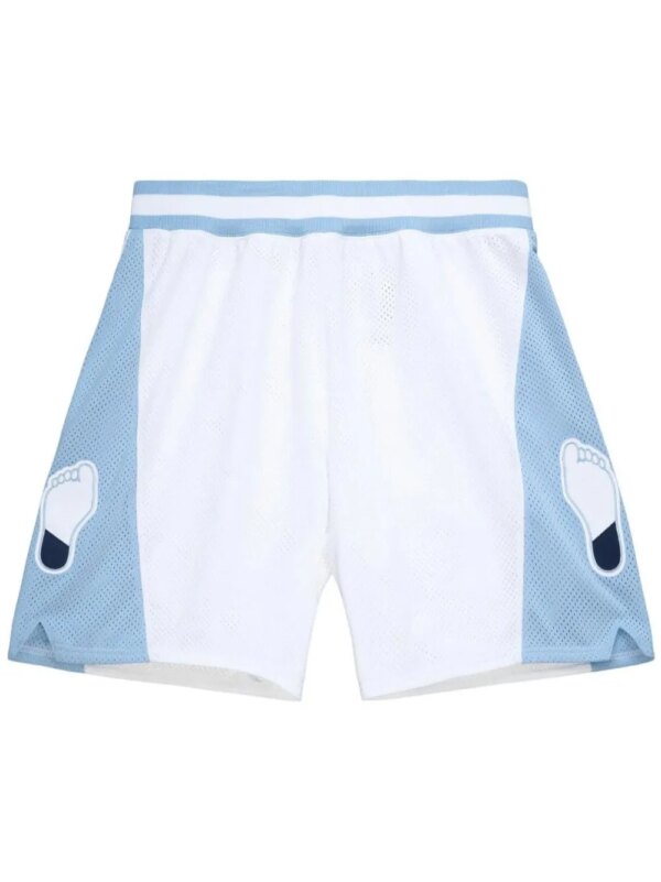 Mitchell & Ness short 'NCAA North Carolina Tarheels 1983' - Blanc