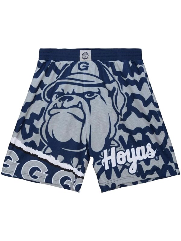 Mitchell & Ness short Jumbotron 2.0 'NBA Georgetown Hoyas' - Bleu