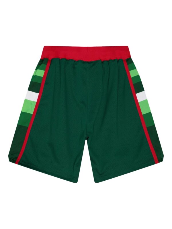 Mitchell & Ness short Milwaukee Bucks 83-84 Authentic Road - Vert