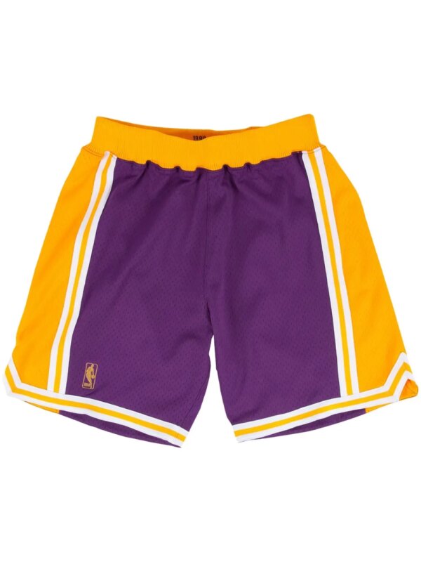 Mitchell & Ness short Authentic Road "NBA La Lakers 96-97" - Violet