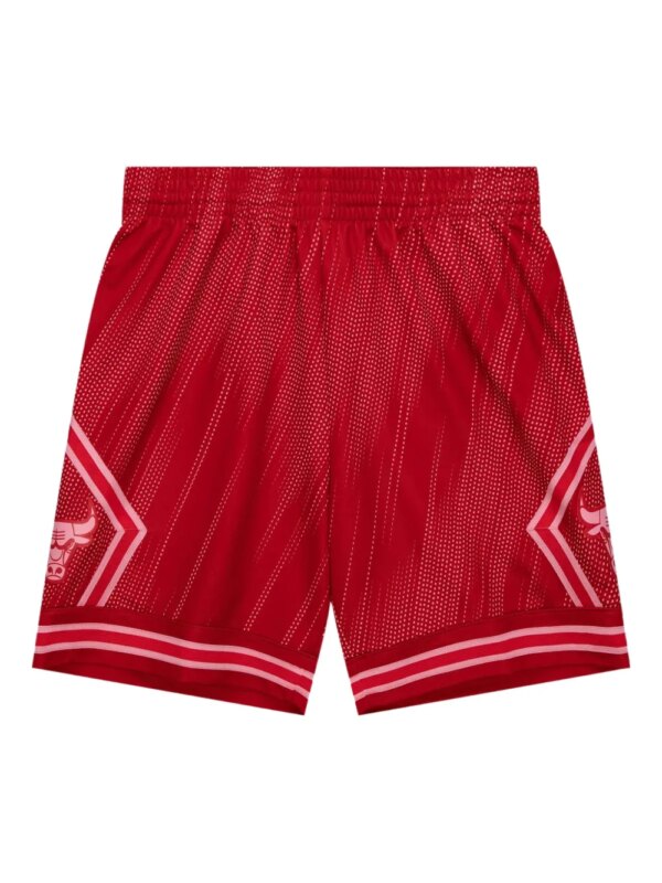 Mitchell & Ness x NBA Chicago Bulls 1998 Swingman Monochrome short - Rouge