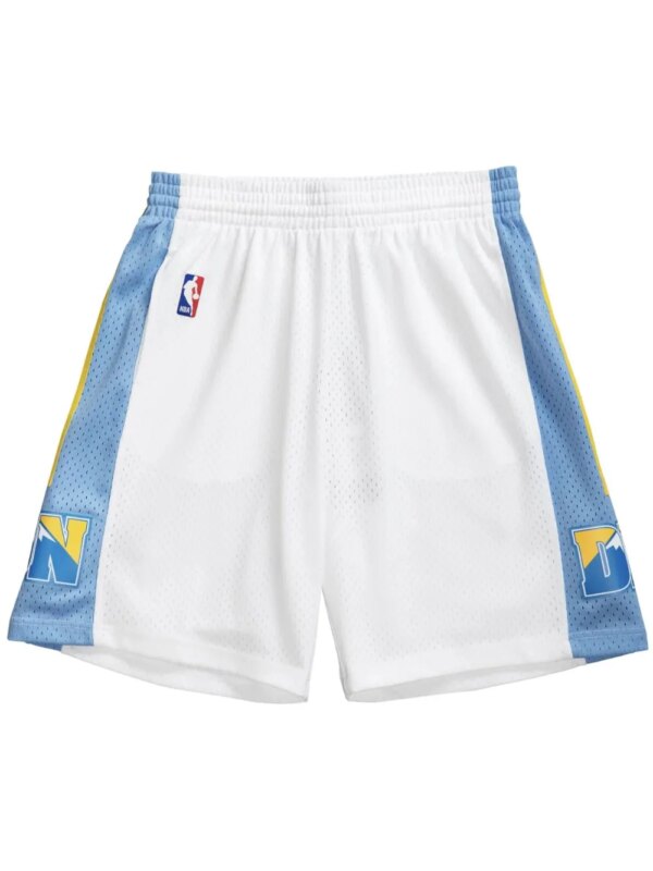 Mitchell & Ness short 'NBA Denver Nuggets 06' - Blanc