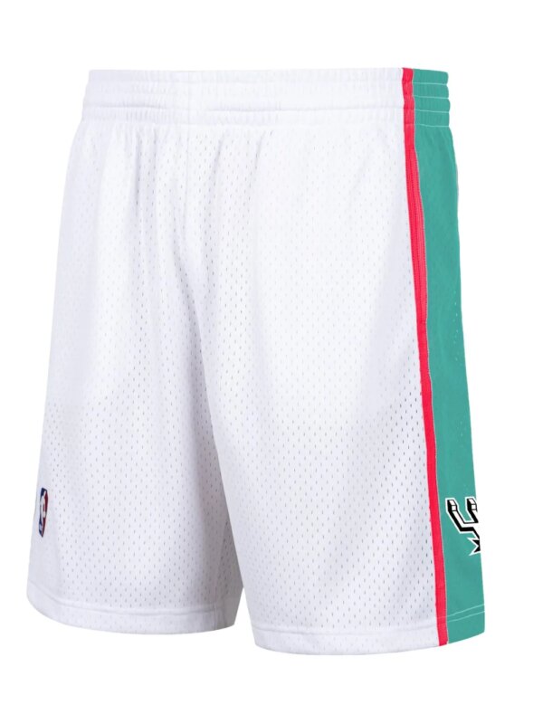 Mitchell & Ness x NBA short San Antonio Spurs Reload 1998 - Blanc