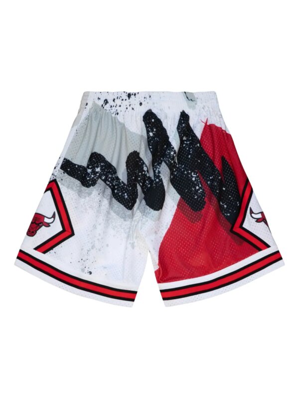 Mitchell & Ness x NBA short Chicago Bulls 1997 Hyper Hoops Swingman - Blanc