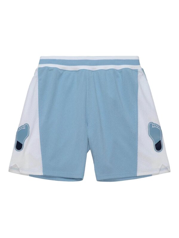 Mitchell & Ness short NCAA North Carolina Tarheels 1983 - Bleu