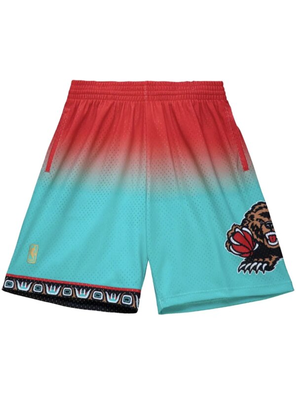 Mitchell & Ness short Fadeaway 'Vancouver Grizzlies 1996' - Bleu