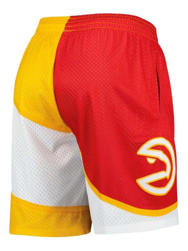 Mitchell & Ness x NBA short Atlanta Hawks 1986 Split Swingman - Rouge