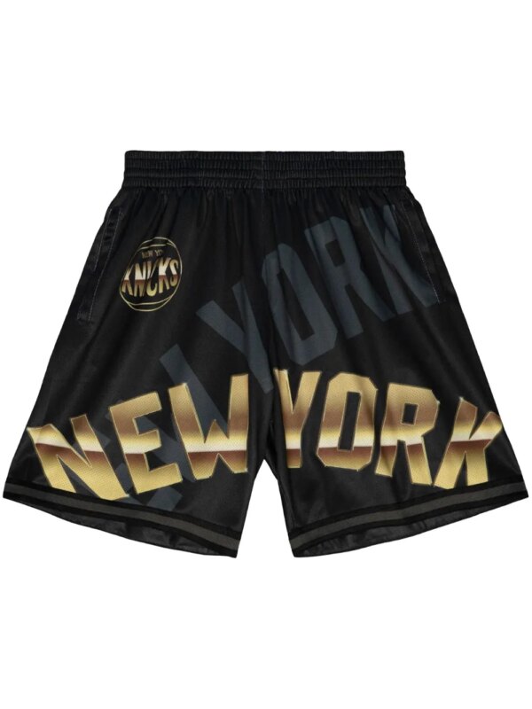 Mitchell & Ness short Big Face 4.0 'NBA NY Knicks' - Noir