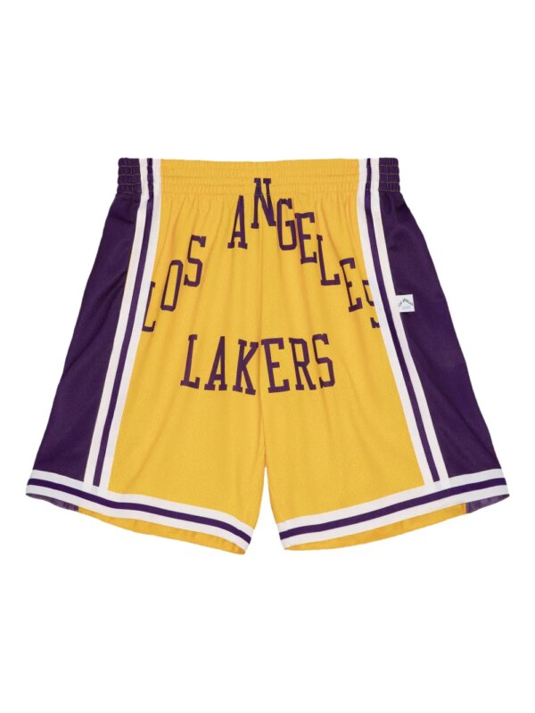 Mitchell & Ness x NBA LA Lakers short Blown Out - Jaune