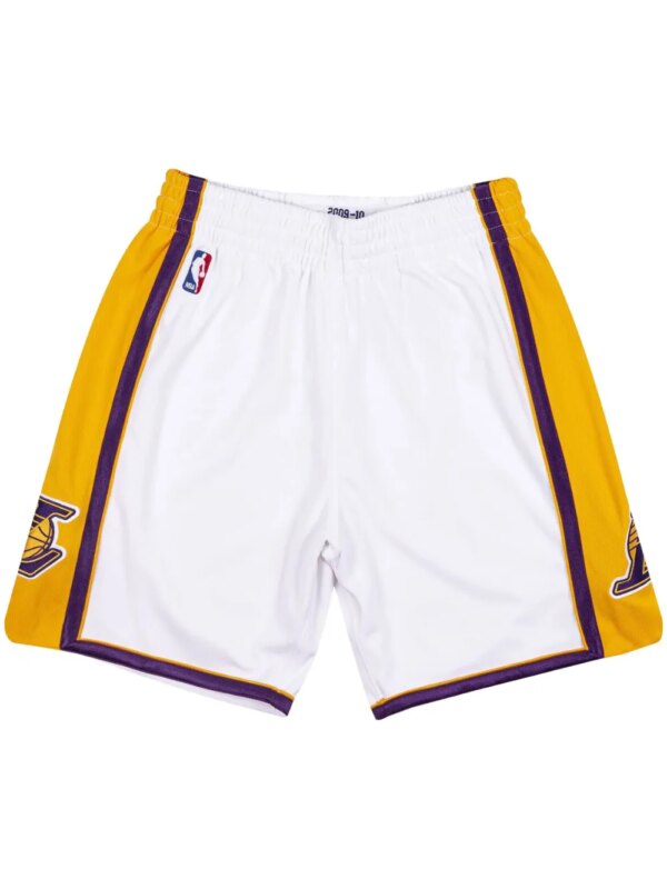 Mitchell & Ness short LA Lakers Authentic - Blanc
