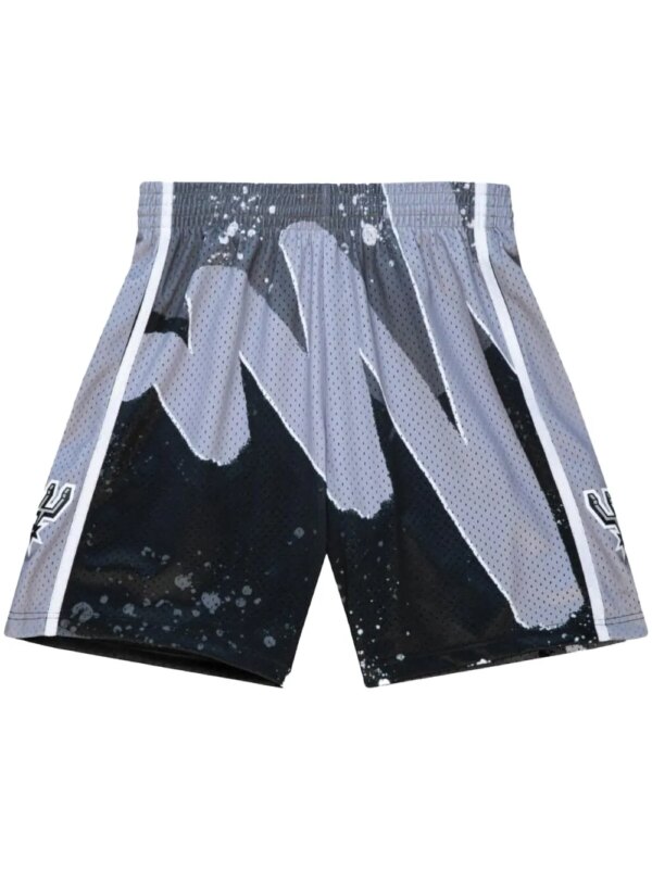 Mitchell & Ness short Hyper Hoops "NBA San Antonio Spurs 1998" - Noir
