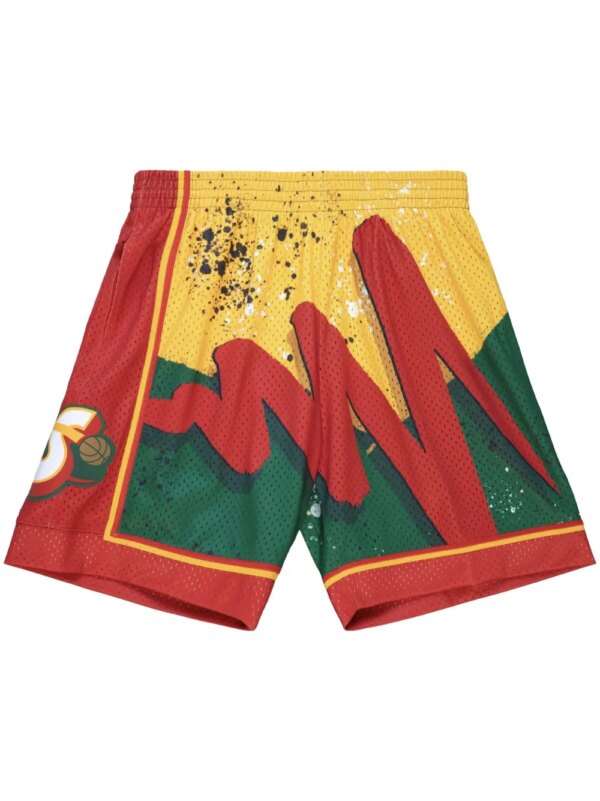 Mitchell & Ness short Hyper Hoops 'NBA Seattle Supersonics 1995' - Vert