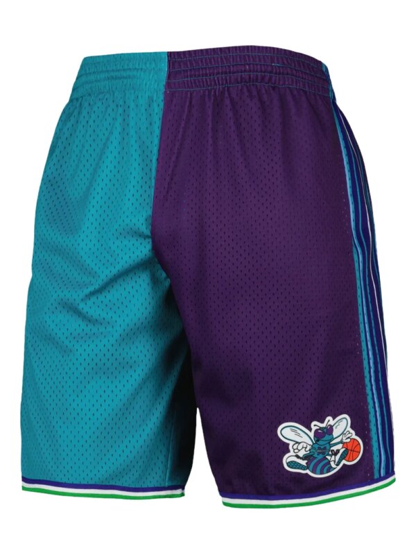 Mitchell & Ness x NBA short Charlotte Hornets Split Swingman 1999 - Vert