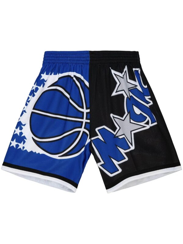 Mitchell & Ness short Big Visage 5.0 'NBA Orlando Magic' - Bleu