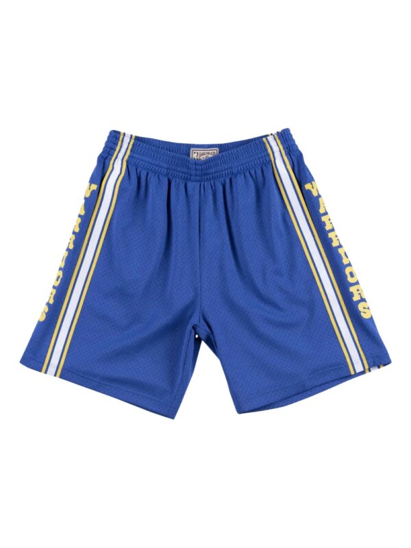Mitchell & Ness short NBA Golden State Warriors 1981/82 Road Swingman - Bleu