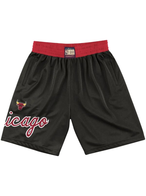 Mitchell & Ness short Team Heritage 'NBA Chicago Bulls 1975' - Noir