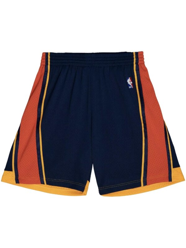 Mitchell & Ness short 'NBA Golden State Warriors 2002' - Bleu