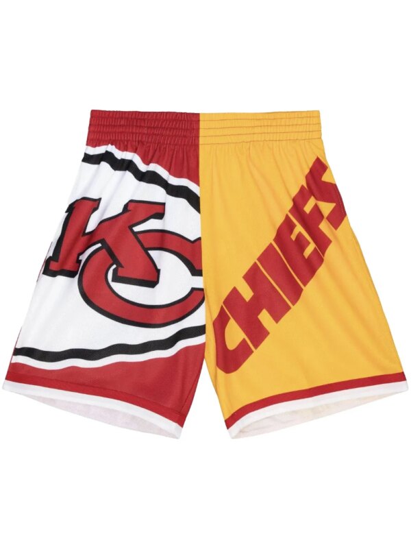 Mitchell & Ness short 5.0 NFL Big Face Fashion 'Kansas City Chiefs' - Rouge