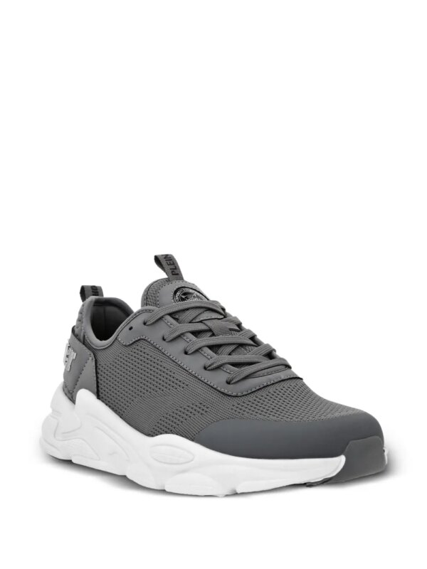 Plein Sport Sneakers verfraaid met logo - Grijs