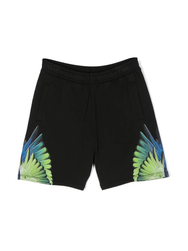 COUNTY OF MILAN KIDS short de sport Icon Wings - Noir
