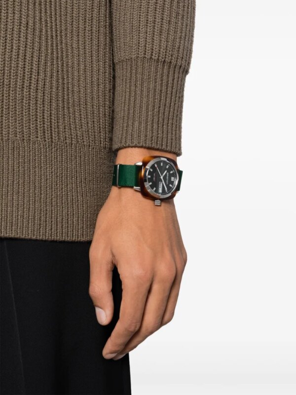 Briston Clubmaster Sport HMS Date horloge - Groen