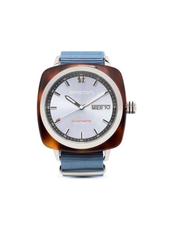 Briston montre Clubmaster Sport HMS Date 42 mm - Bleu