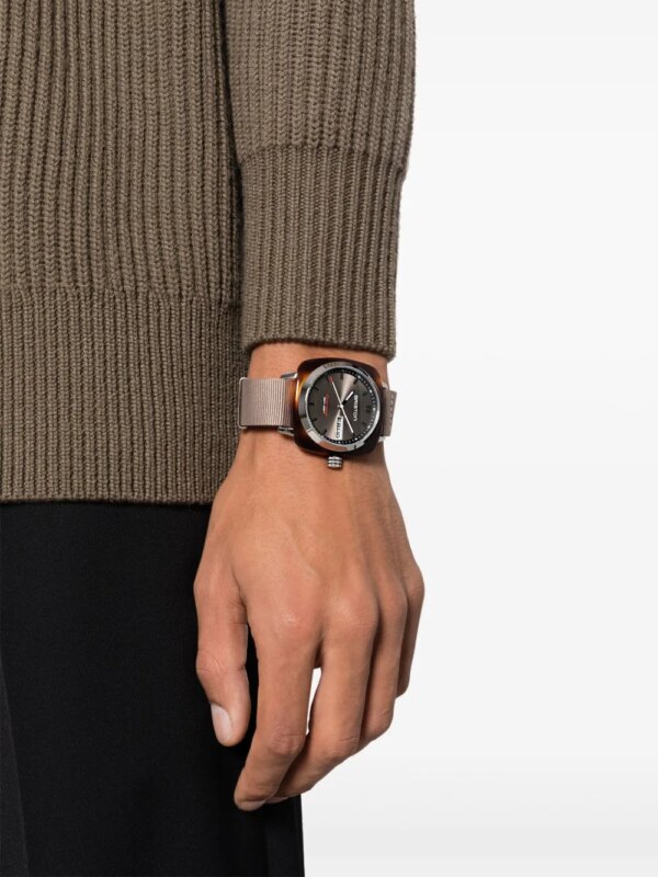 Briston Clubmaster Sport HMS Date horloge - Beige