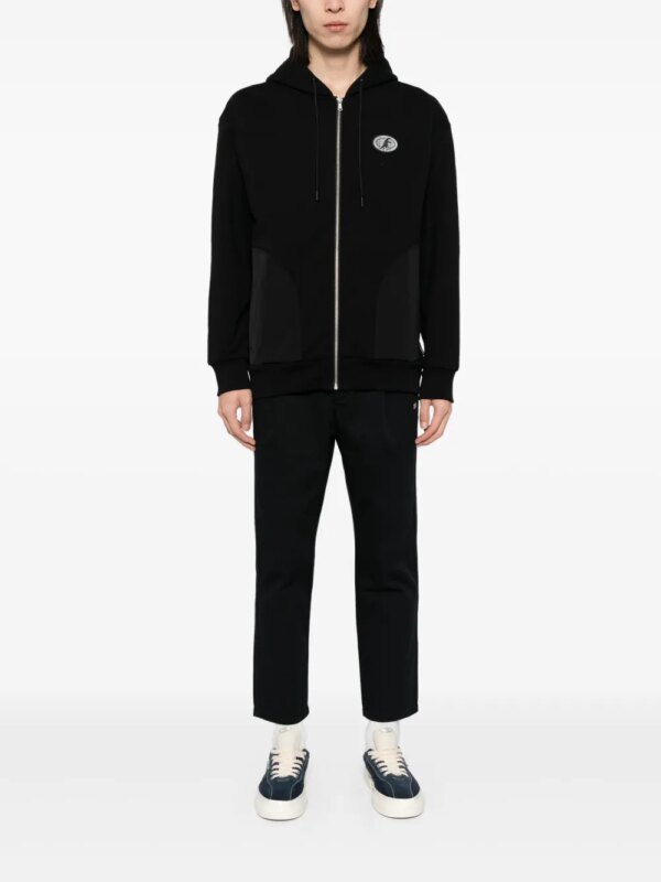 SPORT b. by agnès b. Chino met toelopende pijpen - Zwart