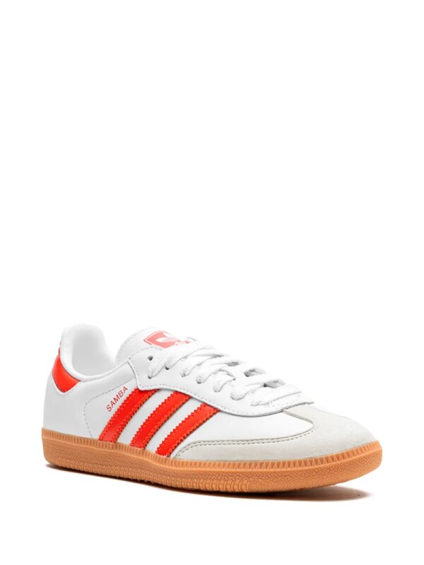 adidas Samba "White/Solar Red" sneakers - Wit