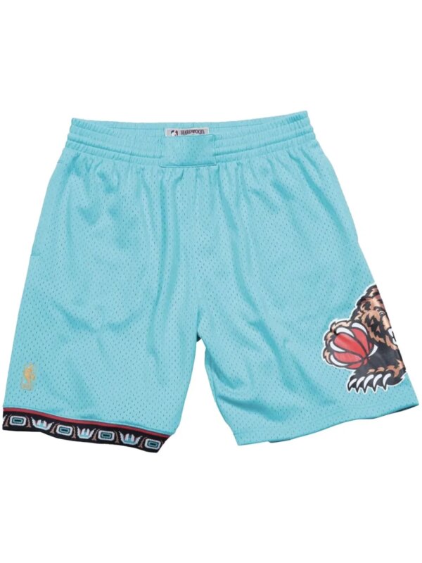 Mitchell & Ness short 'Vancouver Grizzlies Road 1996-97' - Bleu