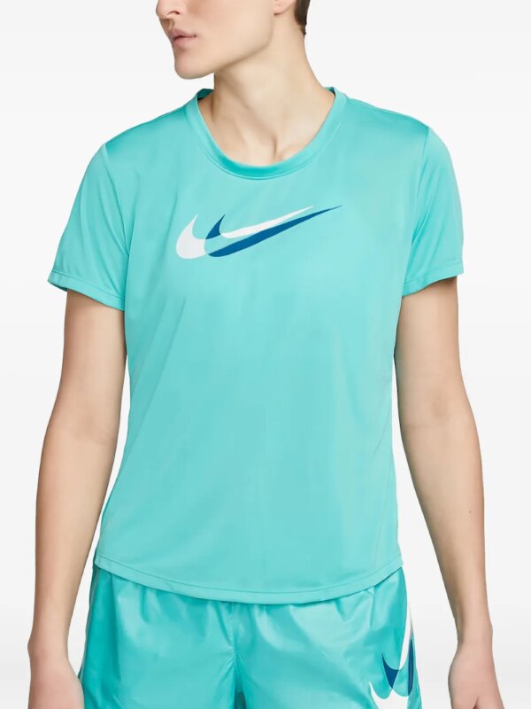 Nike t-shirt Dri-Fit Swoosh Run - Bleu
