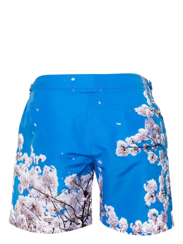 Orlebar Brown Zwembroek met print - Blauw