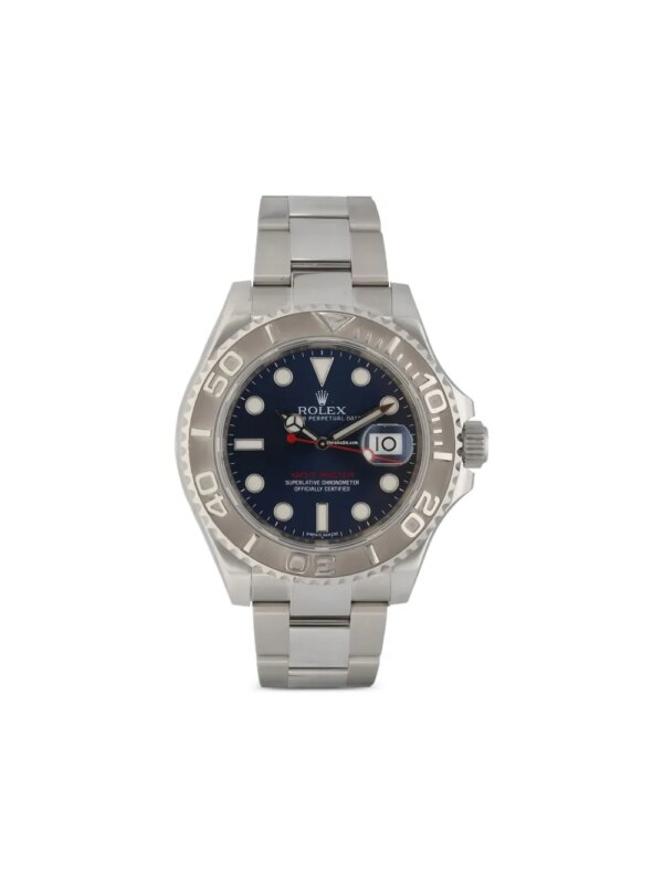 Rolex montre Yacht Master 40 mm - Bleu