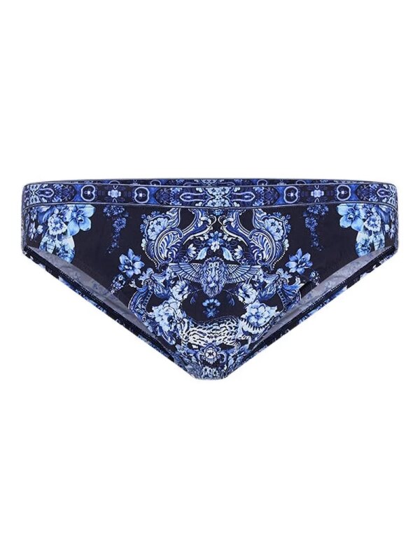 Camilla slip de bain Athletic Dynasty - Bleu