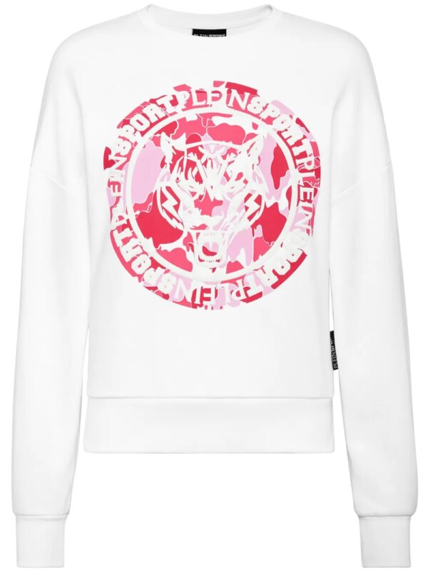 Plein Sport sweat Gucci Tiger en coton - Blanc