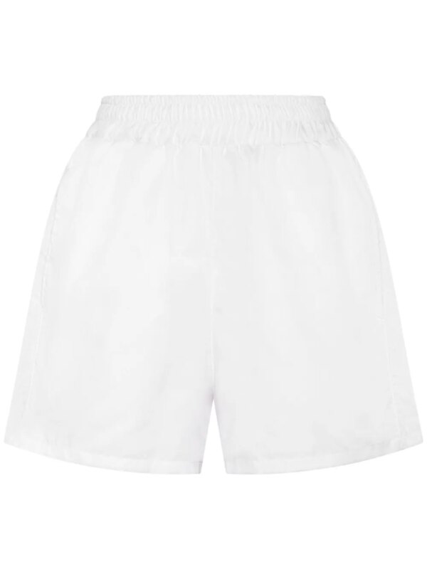 Plein Sport short à bande logo - Blanc